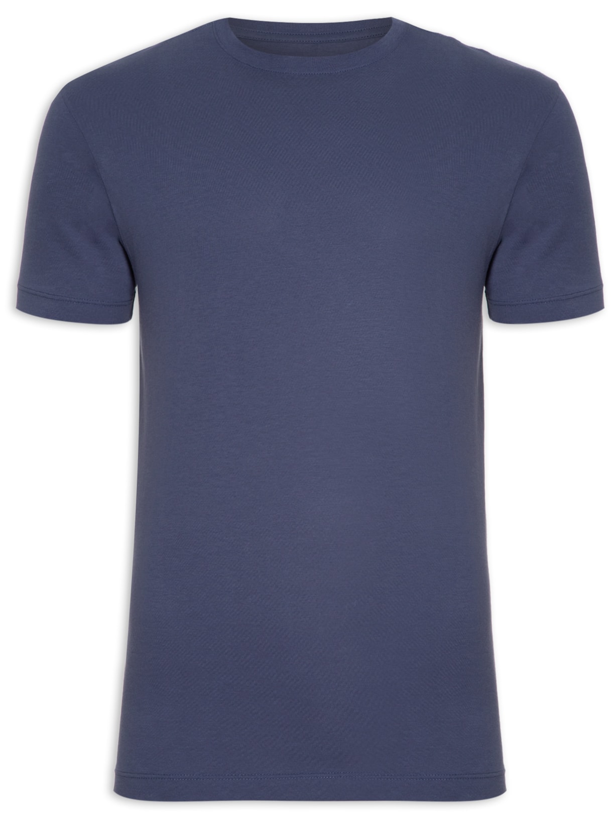 Camiseta Masculina Pima Coleção - Azul
