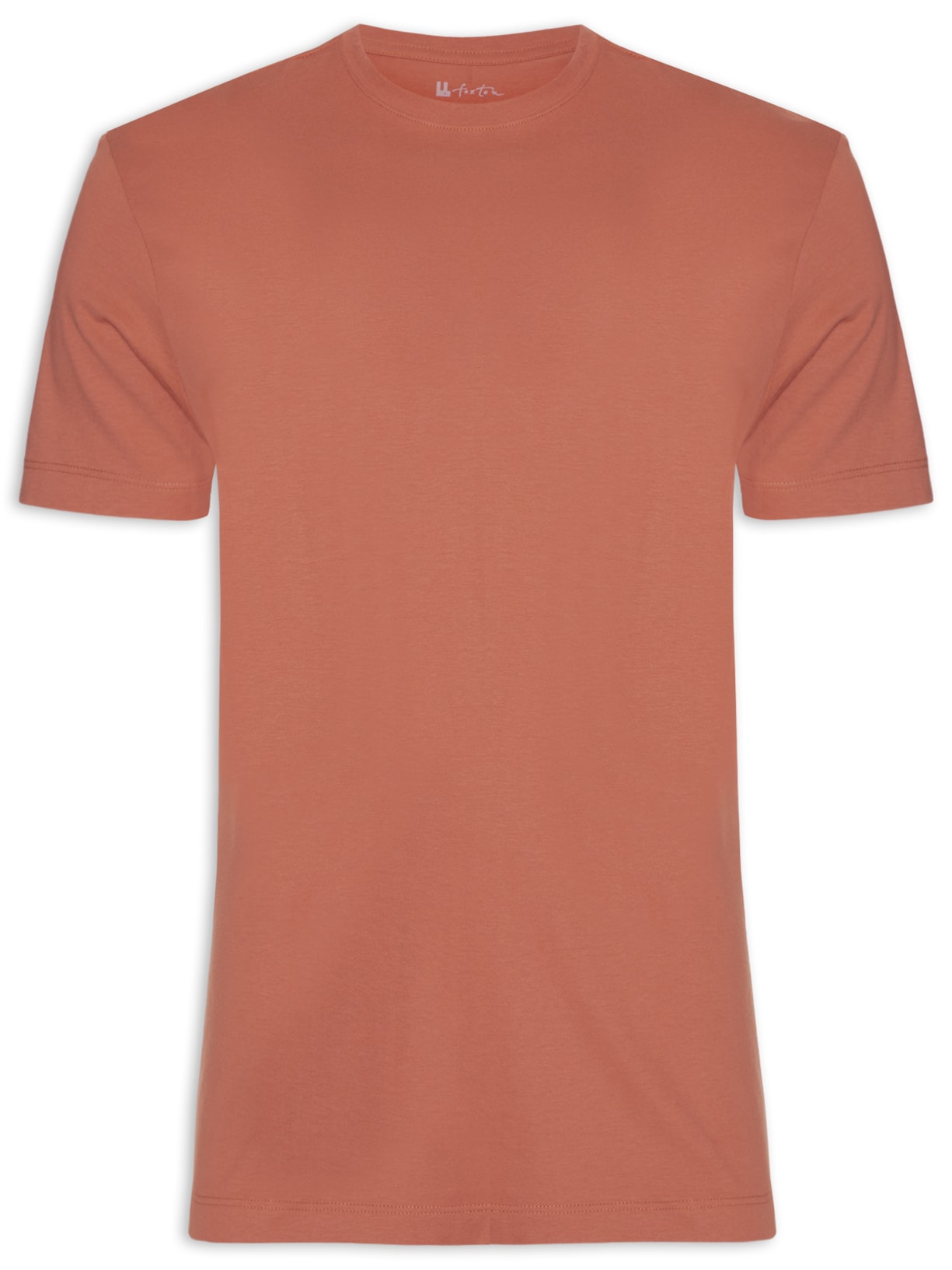Camiseta Masculina Pima Coleção - Marrom