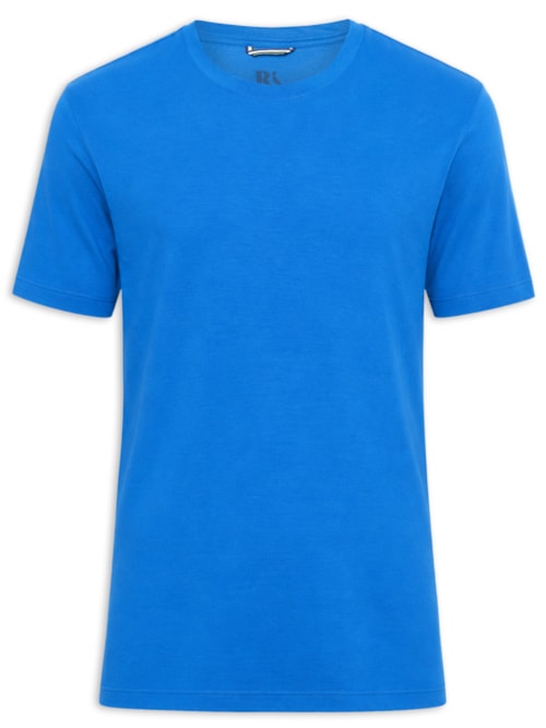 Camiseta Masculina Pima Cores Co - Azul