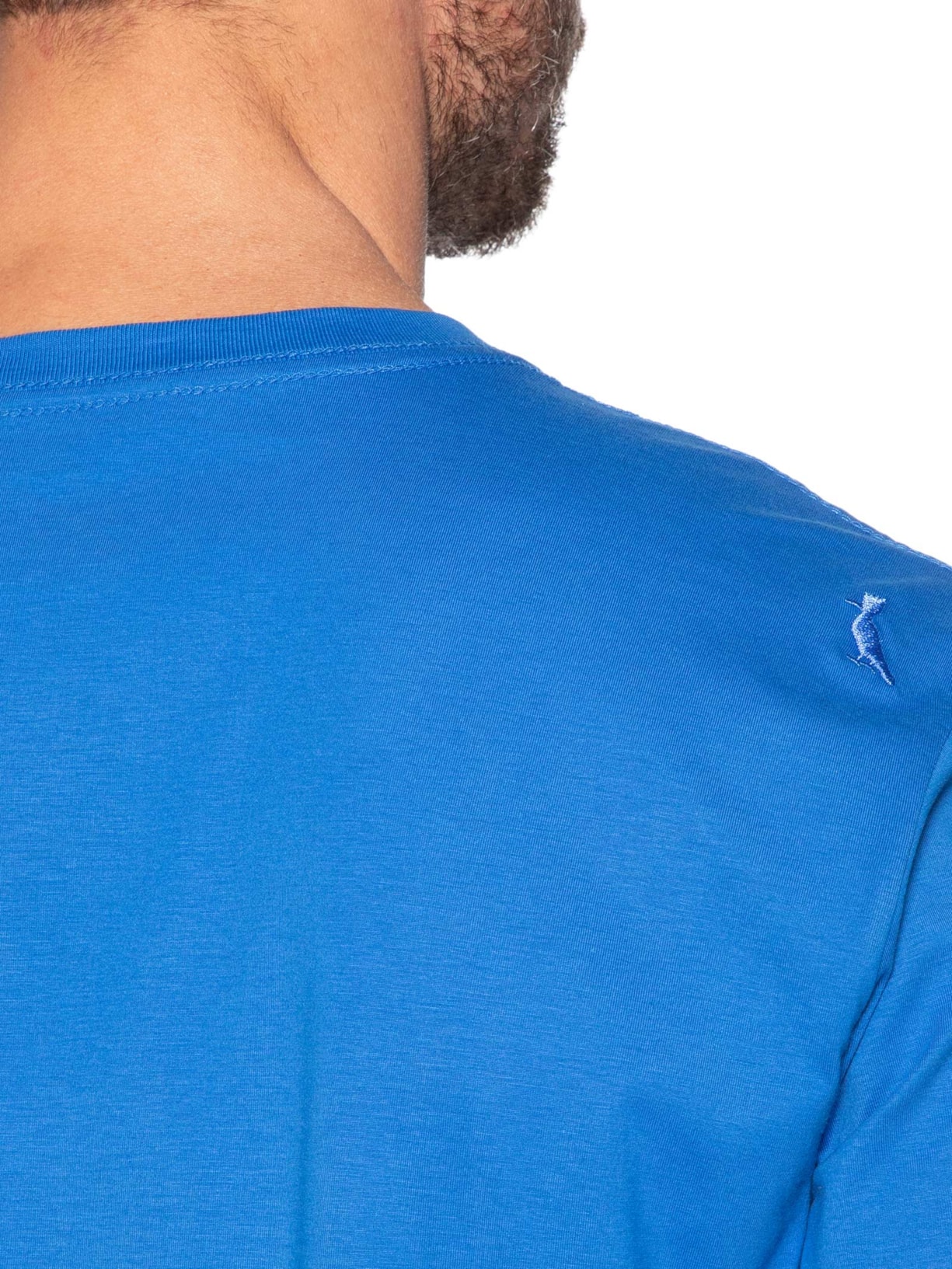 Camiseta Masculina Pima Cores Co Azul Reserva