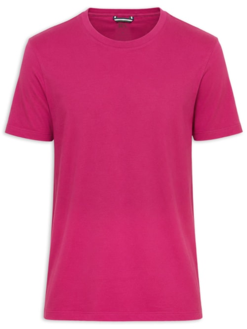 Camiseta Masculina Pima Cores Co - Rosa