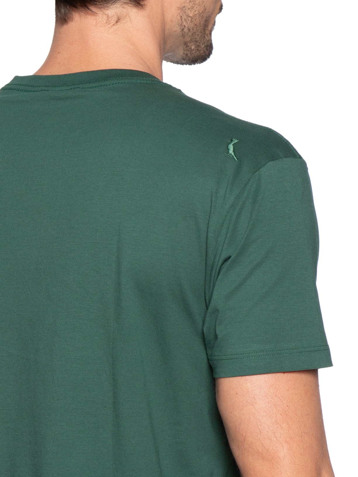 Camiseta Masculina Pima Cores Co Verde Reserva