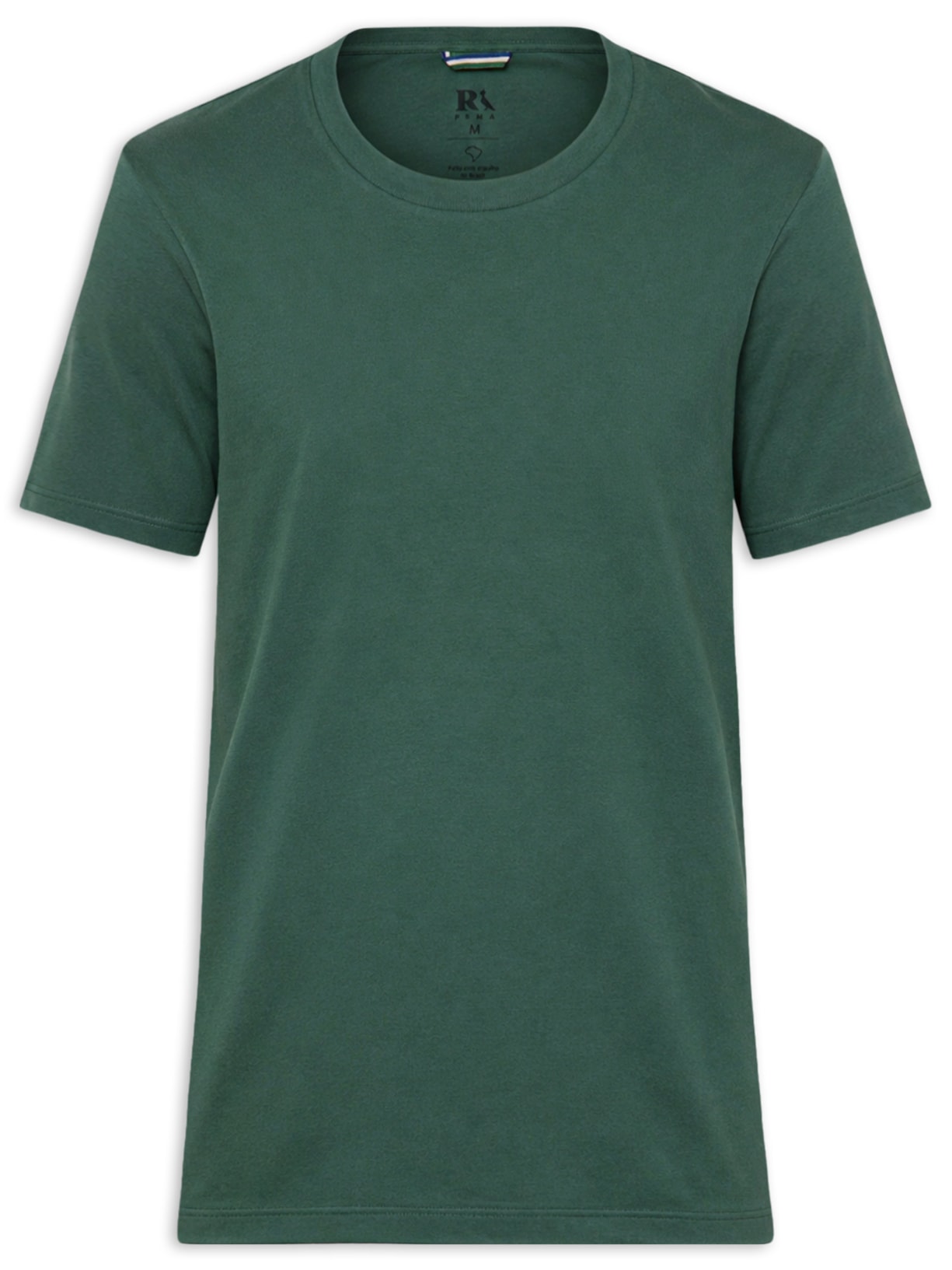 Camiseta Masculina Pima Cores Co Verde Reserva