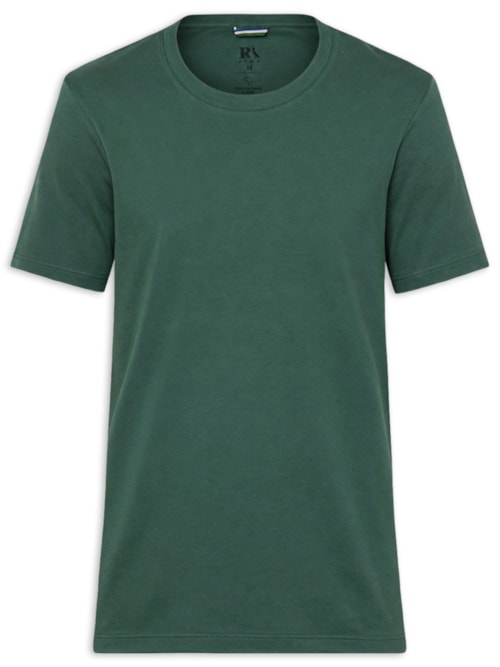 Camiseta Masculina Pima Cores Co - Verde