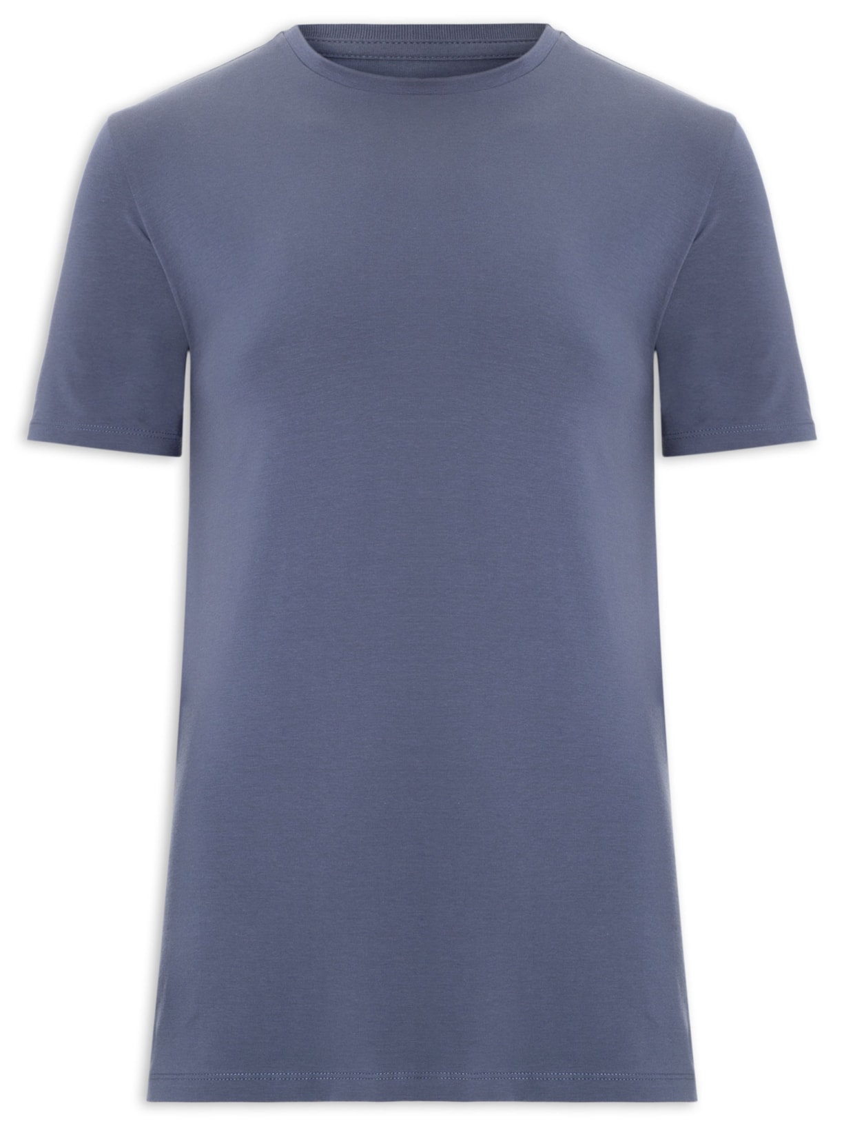 Camiseta Masculina Pima Cotton 50 Manga Curta - Azul