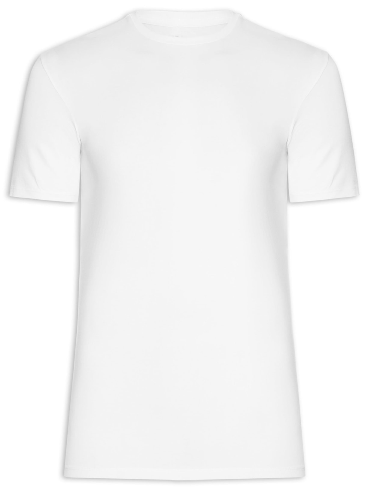 Camiseta Masculina Pima Cotton 50 Manga Curta - Branco