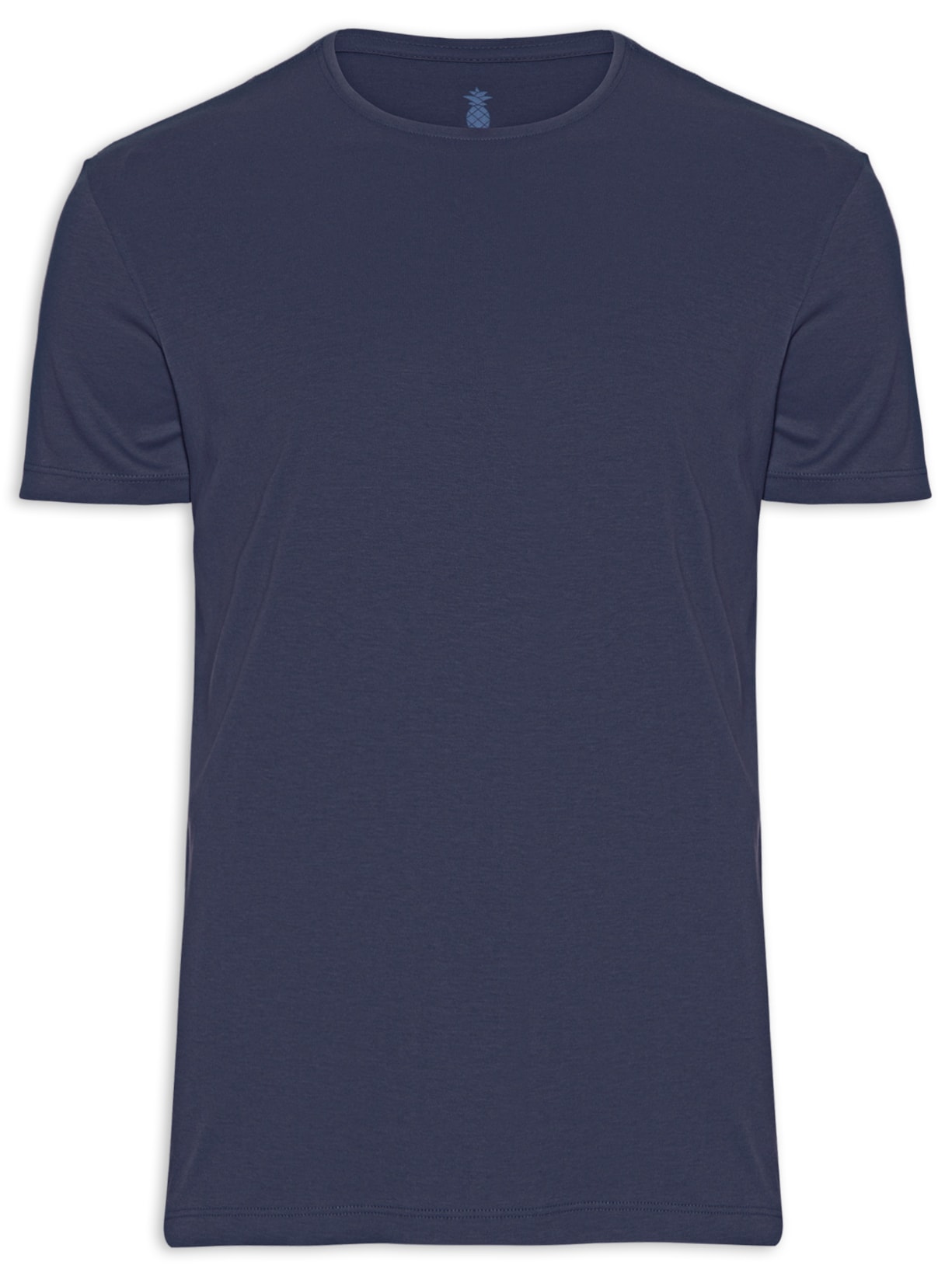 Camiseta Masculina Pima Cotton - Azul