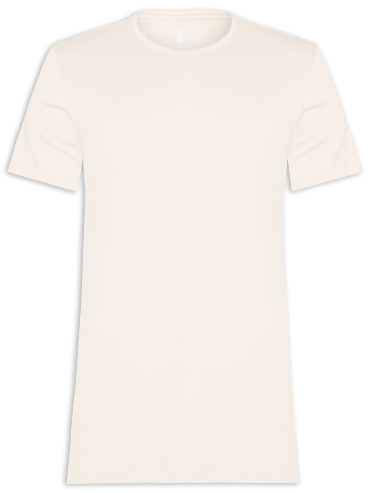 Camiseta Masculina Pima Cotton - Bege