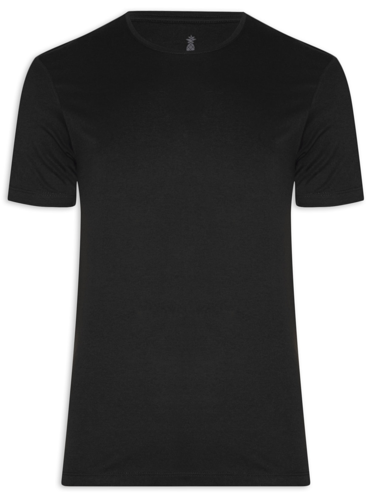 Camiseta Masculina Pima Cotton - Preto