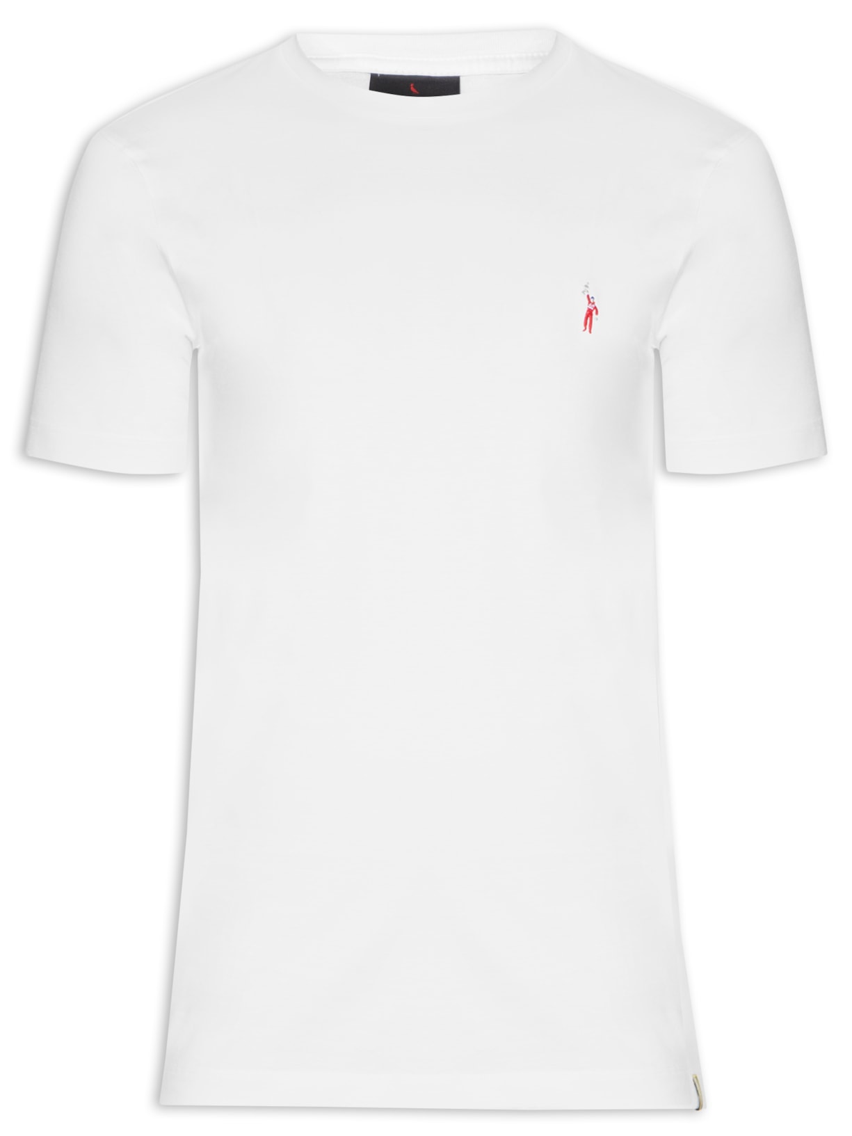 Camiseta Masculina Pima F1 Senna - Branco