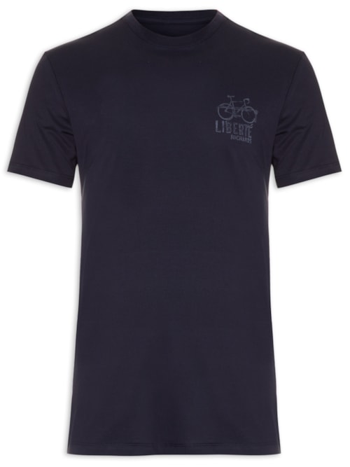 Camiseta Masculina Pima Liberte Mc - Azul