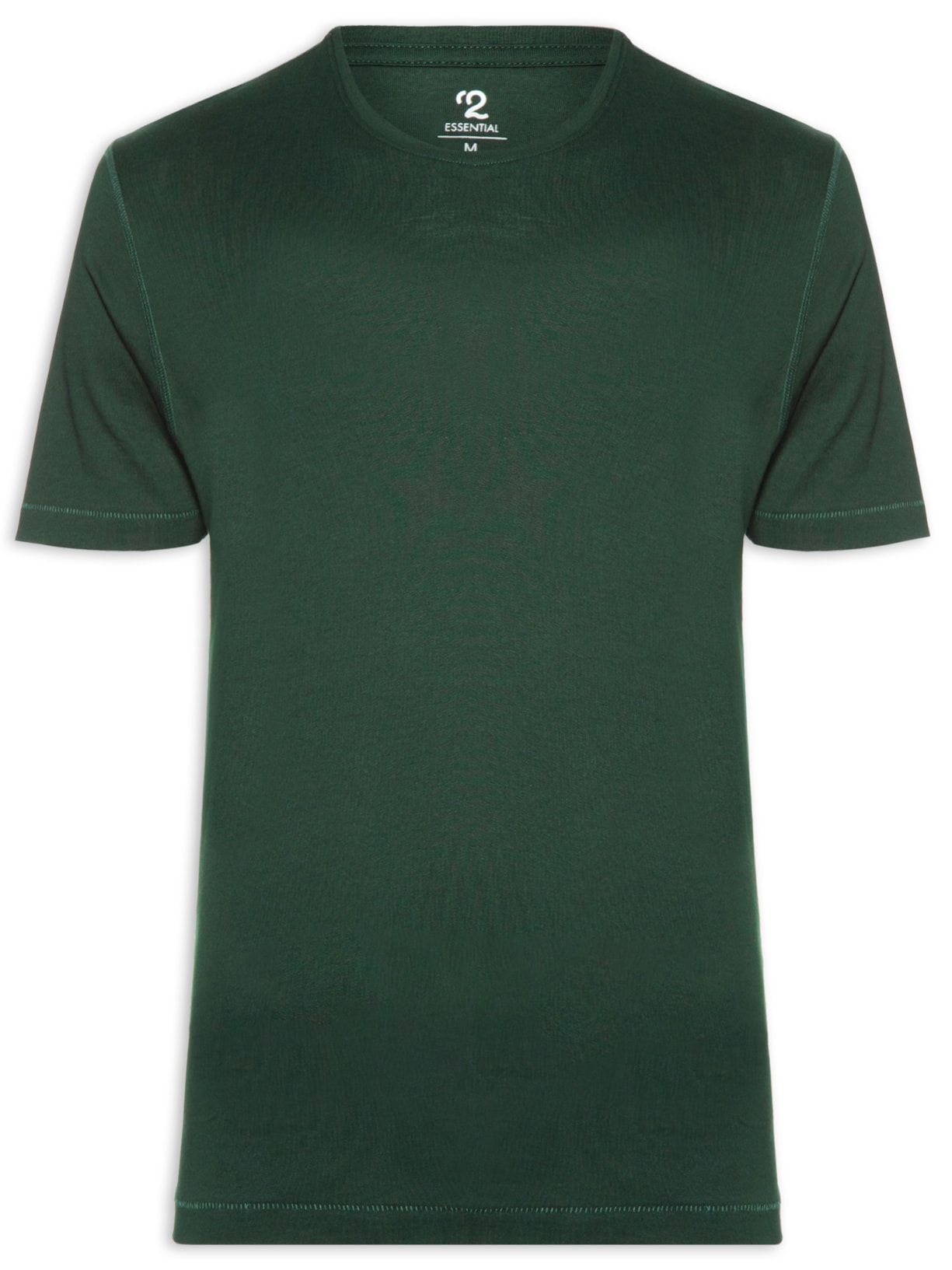 Camiseta Masculina Pima Manga Curta - Verde