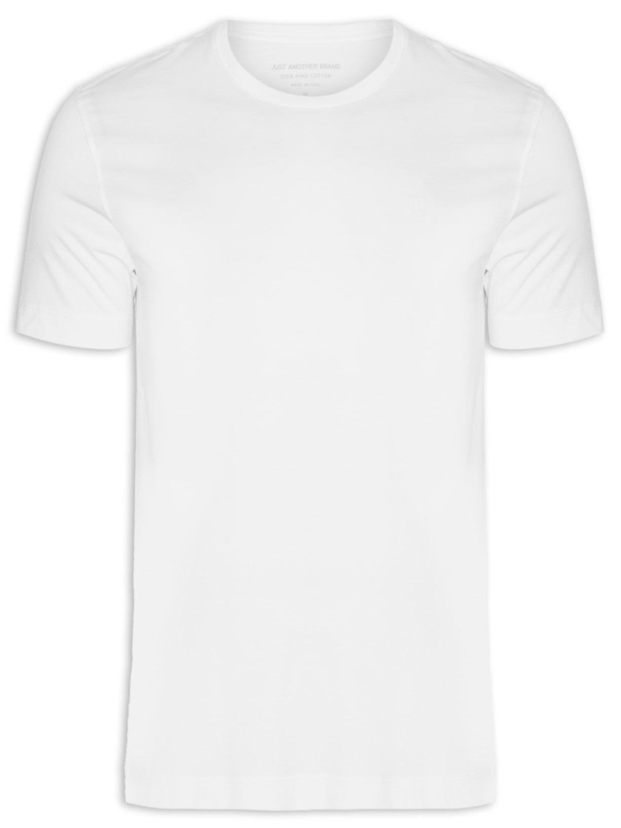 Camiseta Masculina Pima Peruano - Branco