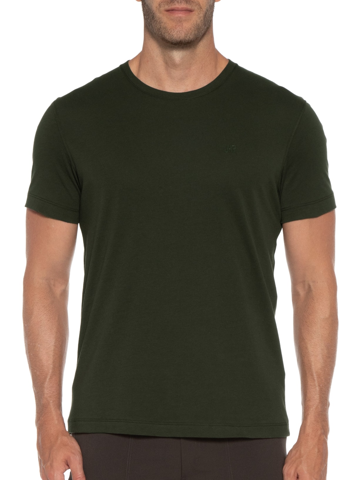 Camiseta Masculina Pima Peruano Verde Jab
