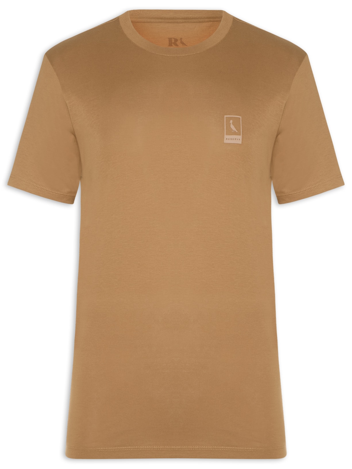 Camiseta Masculina Pima Pica Pau Polaroid - Bege