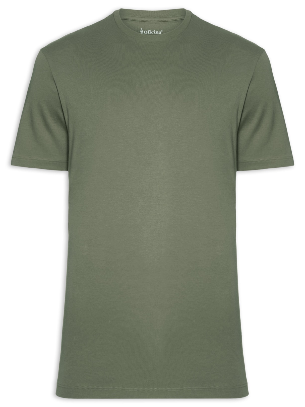Camiseta Masculina Pima Premium Manga Curta - Verde