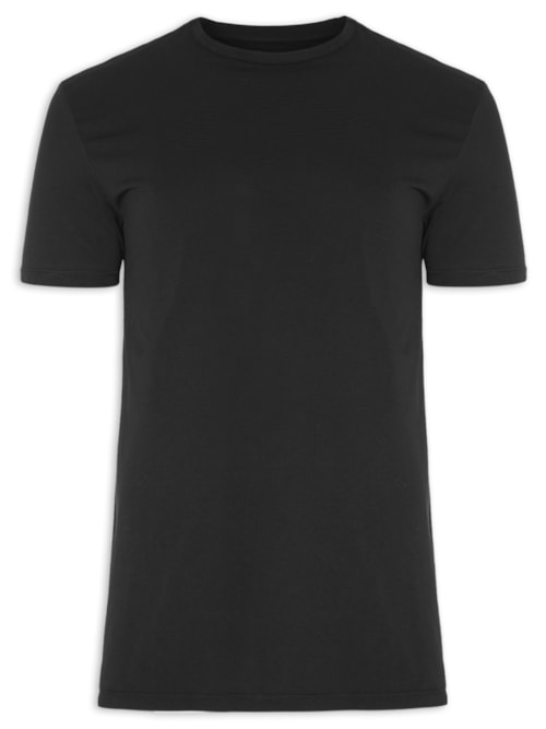 Camiseta Masculina Pimentas - Preto