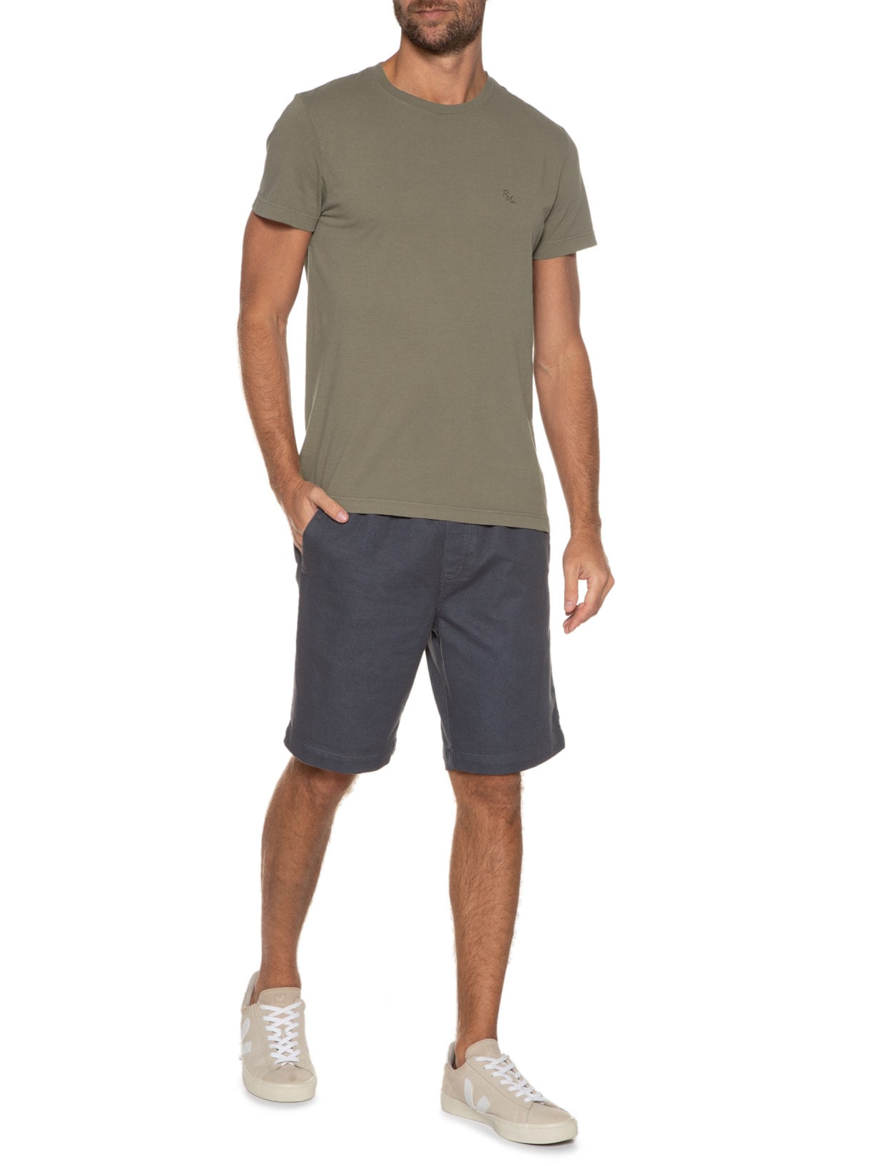 Camiseta Masculina Pineapple Costas Marrom Richards