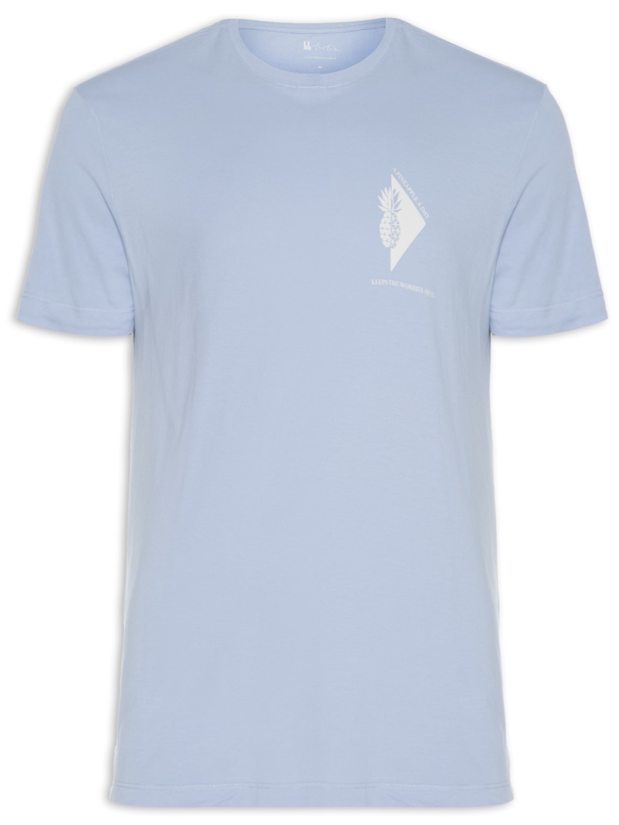 Camiseta Masculina Pinneaple - Azul
