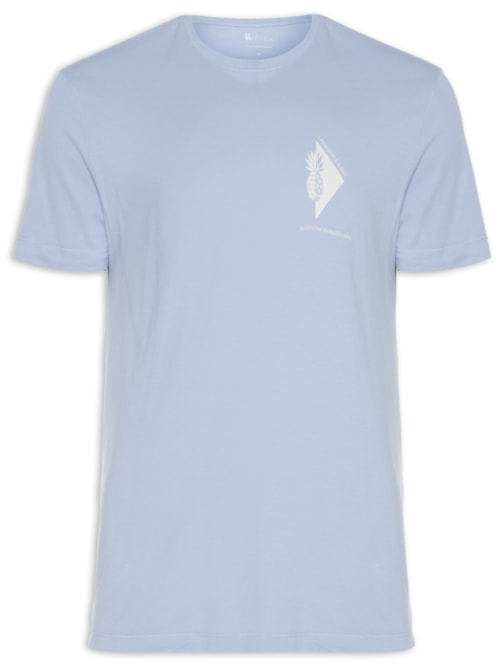 Camiseta Masculina Pinneaple - Azul