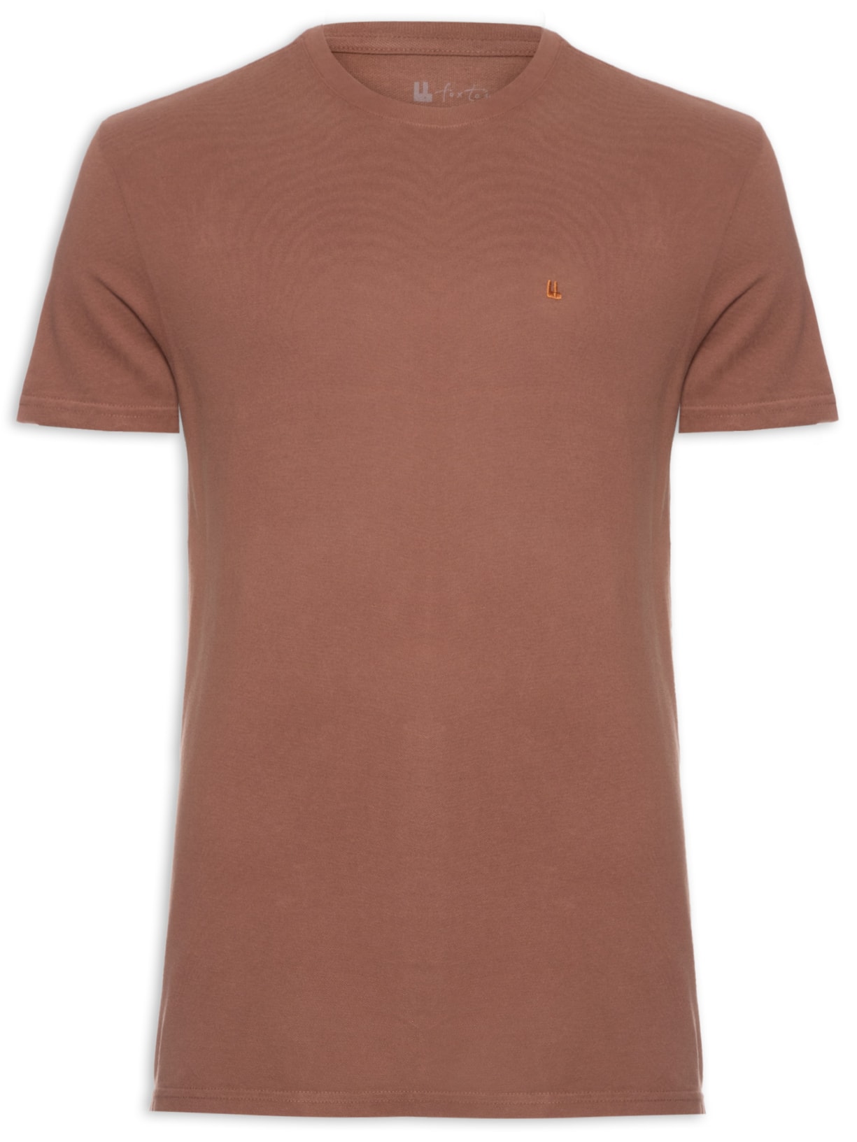 Camiseta Masculina Piquet Logo - Rosa