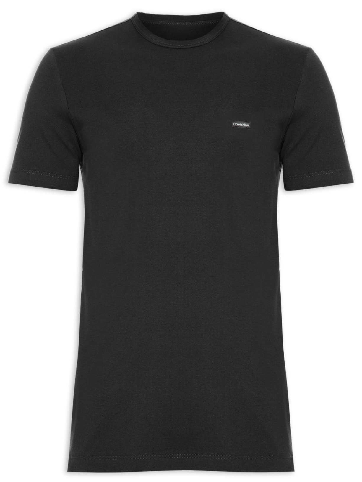 Camiseta Masculina Piquet Orgânico - Preto
