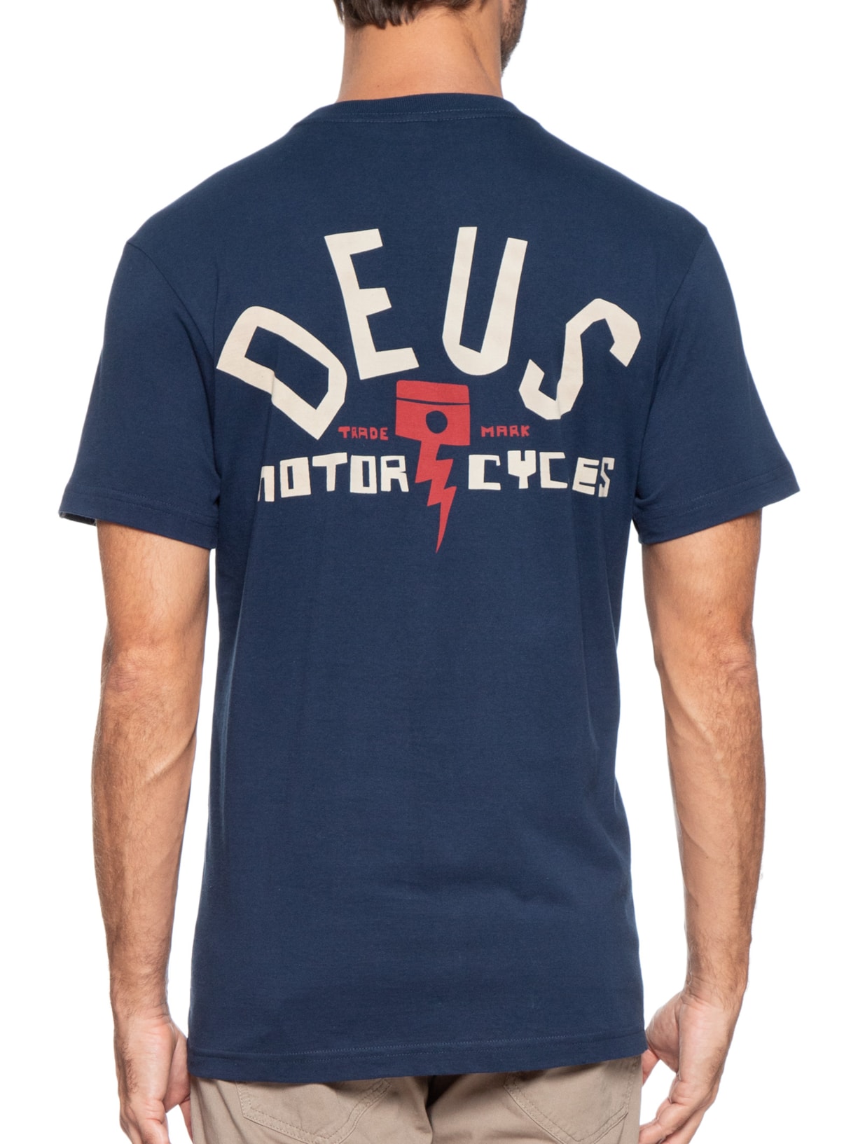 Camiseta Masculina Pisstin Azul Deus Ex Machina