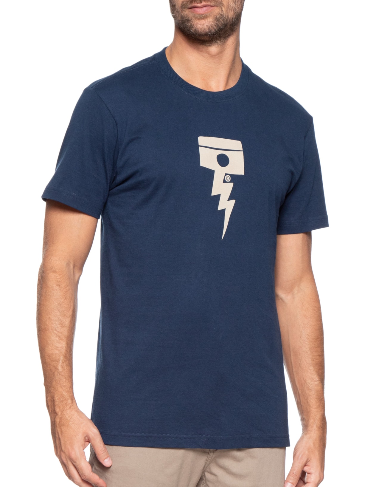 Camiseta Masculina Pisstin Azul Deus Ex Machina