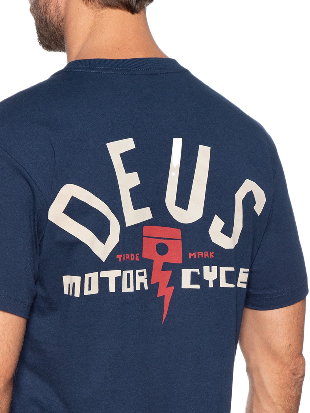 Camiseta Masculina Pisstin Azul Deus Ex Machina