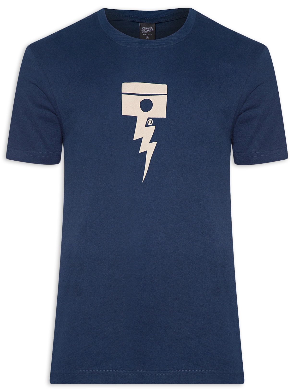 Camiseta Masculina Pisstin - Azul