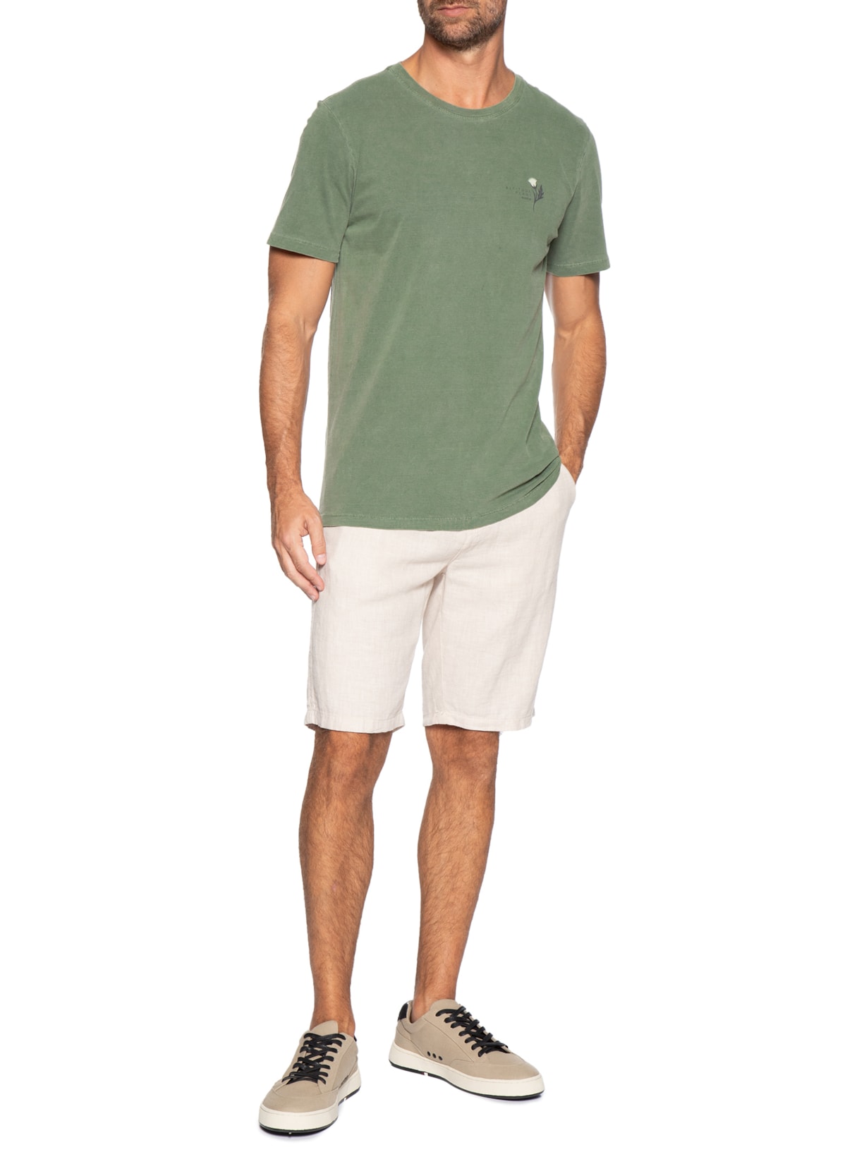 Camiseta Masculina Plant II Verde Austral