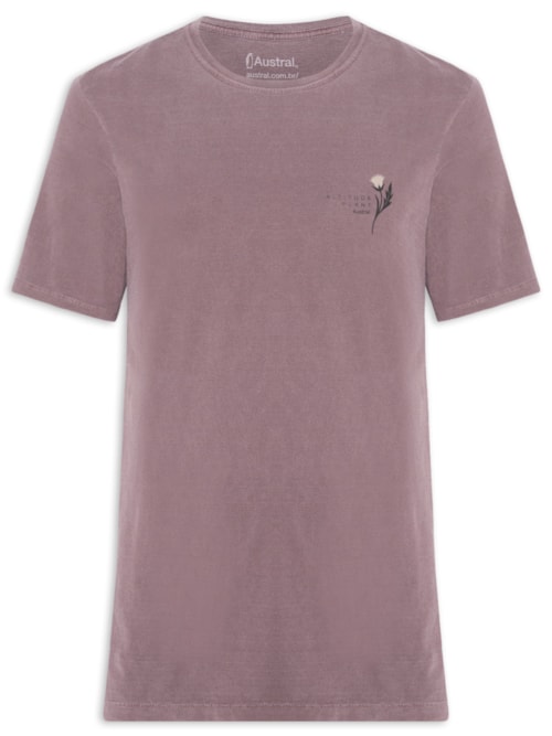 Camiseta Masculina Plant II - Vermelho