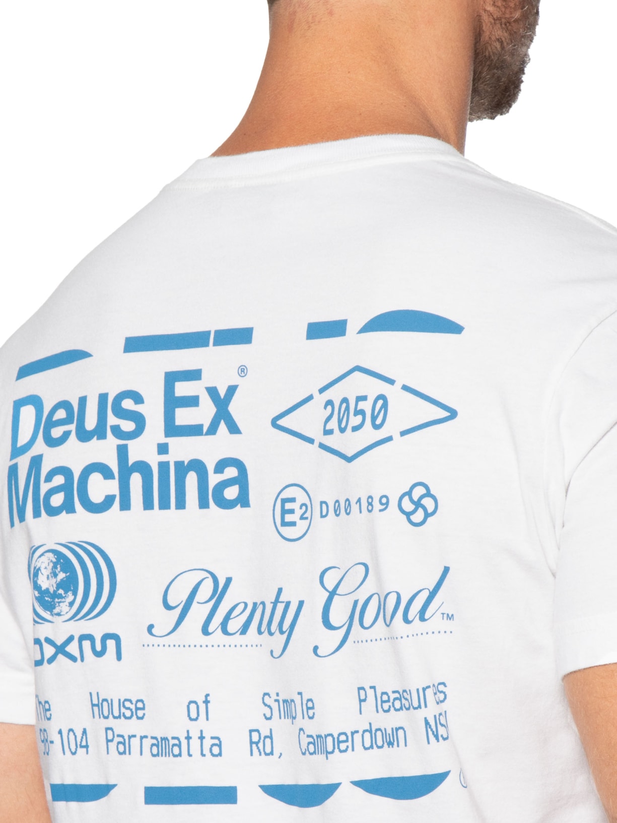 Camiseta Masculina Plenty Good  Branco Deus Ex Machina