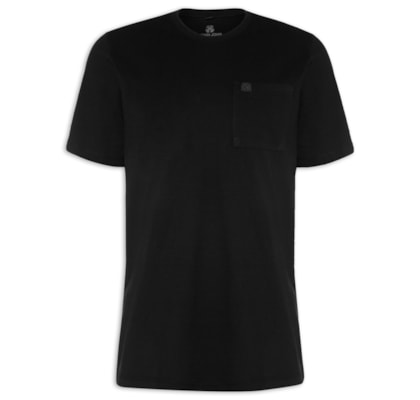 Camiseta Masculina Pocket Basic - Preto