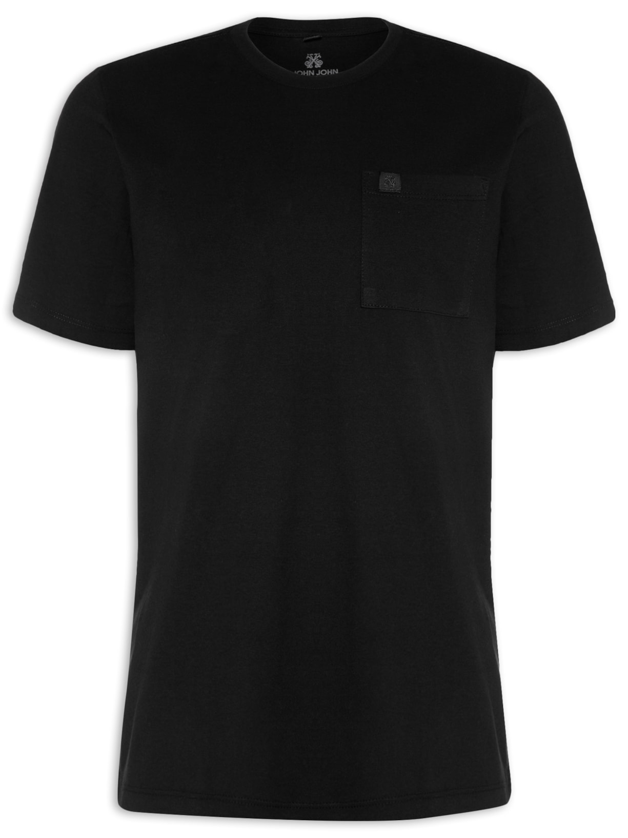 Camiseta Masculina Pocket Basic - Preto