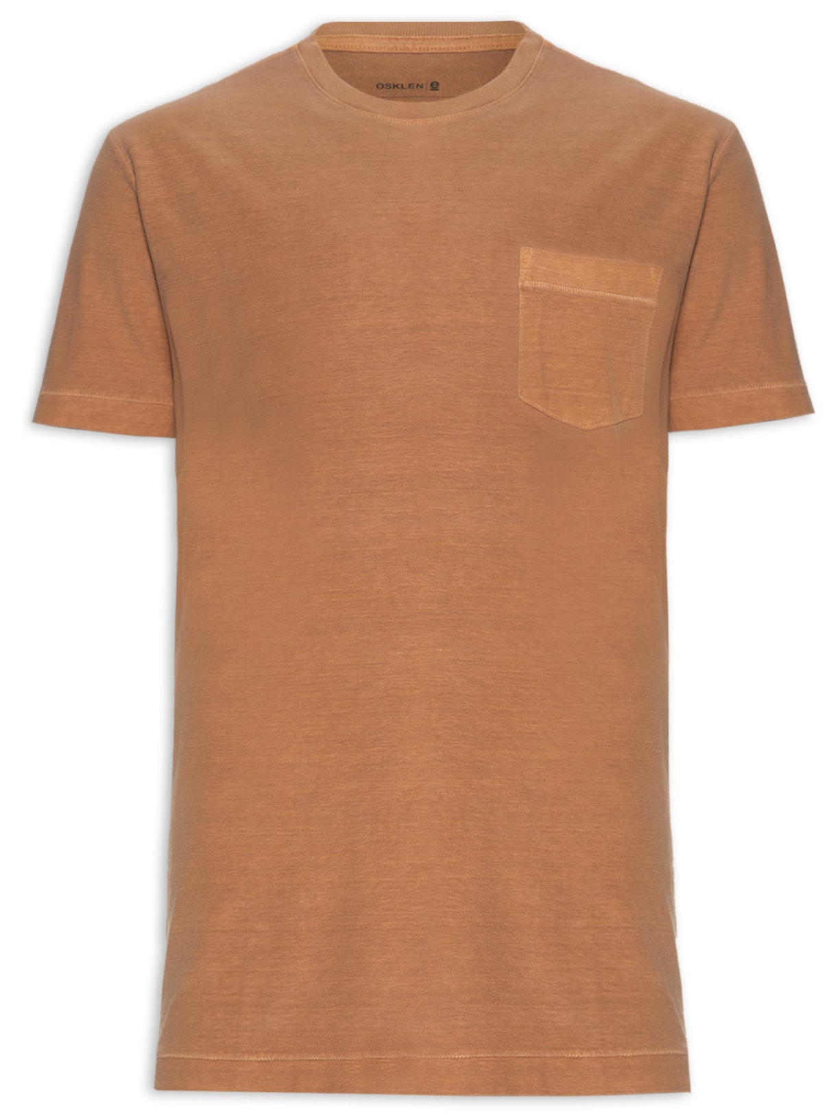 Camiseta Masculina Pocket Colors Masculina - Marrom