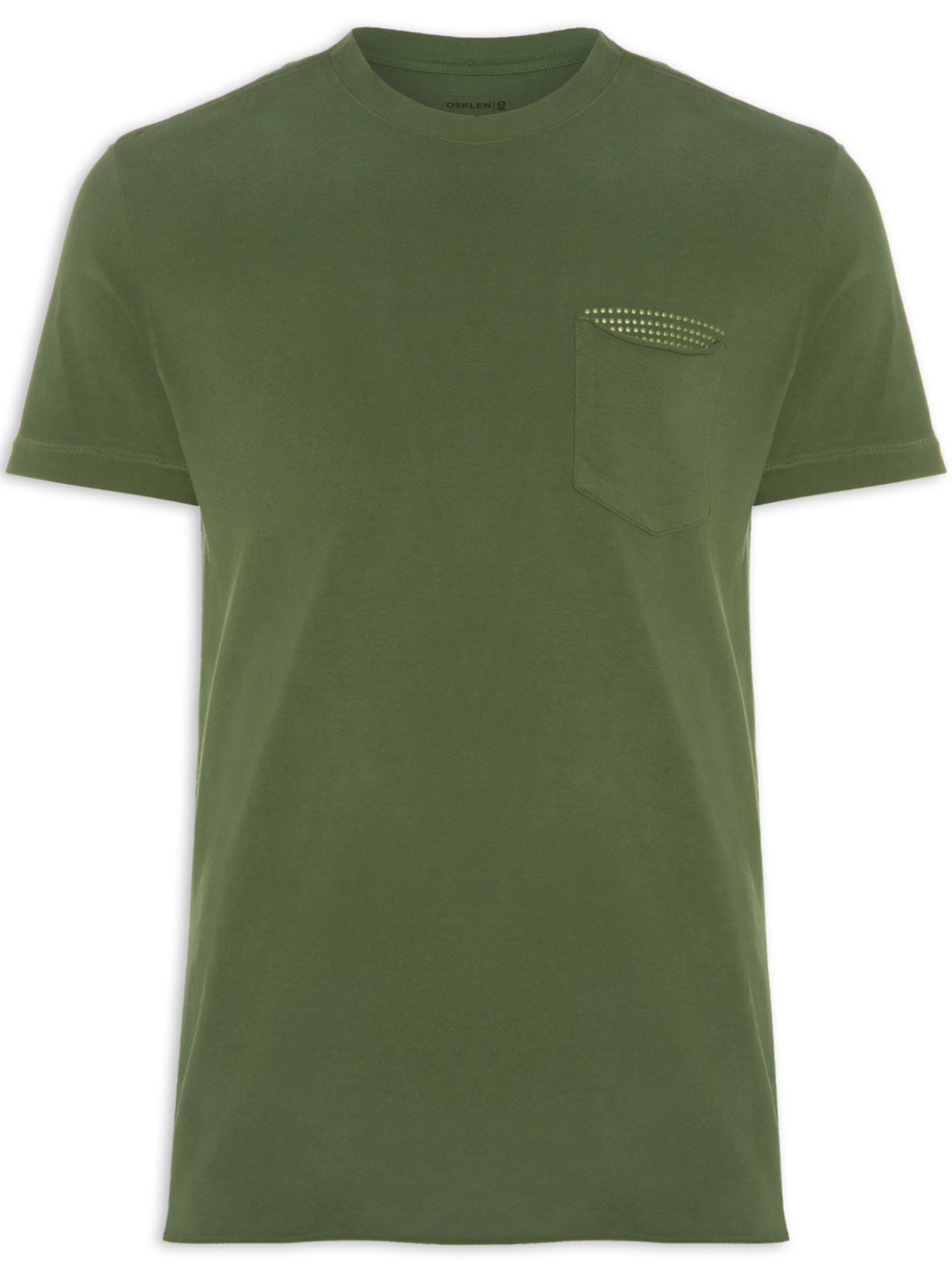 Camiseta Masculina Pocket Design - Verde