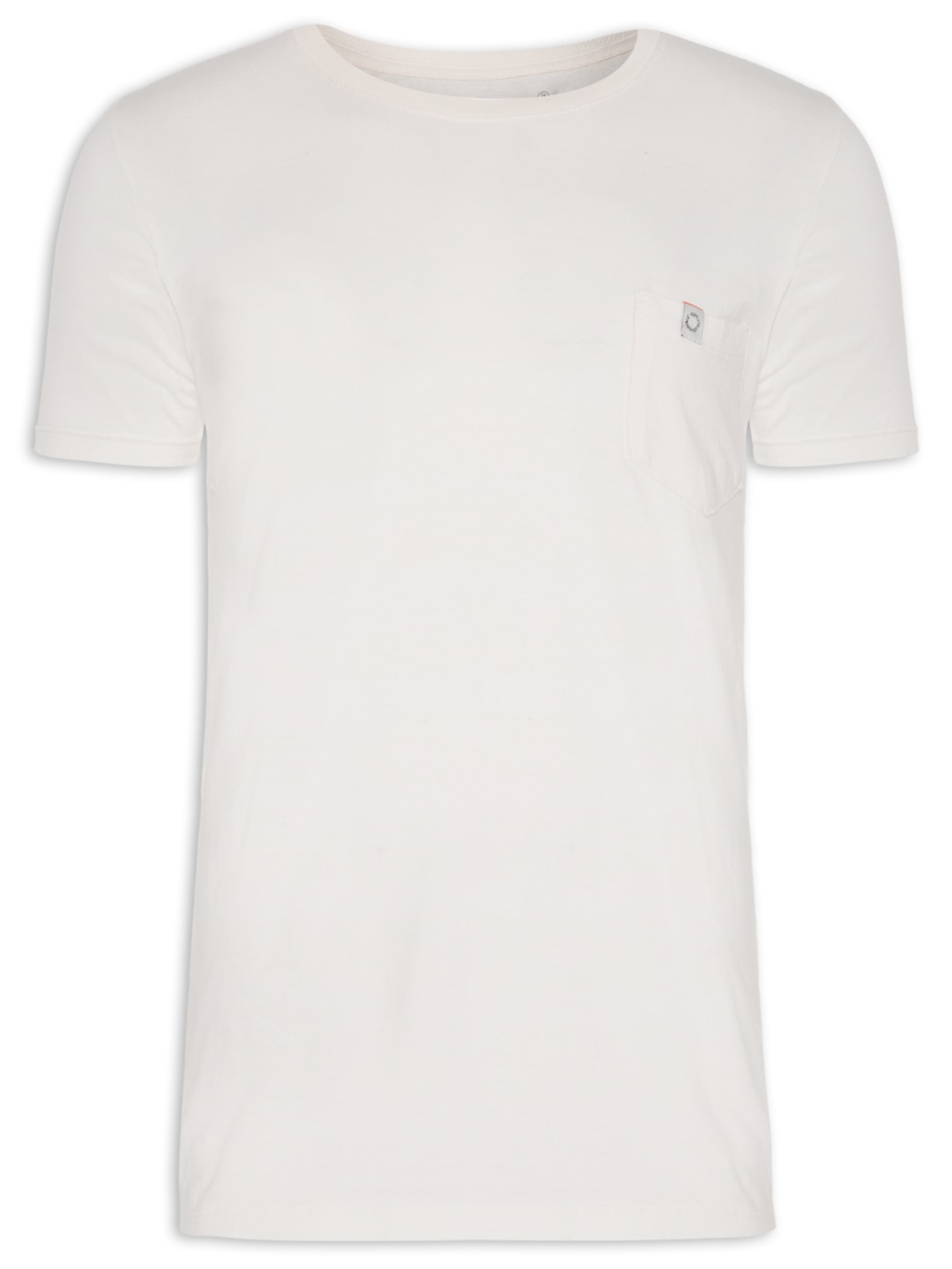 Camiseta Masculina Pocket Essential - Off White