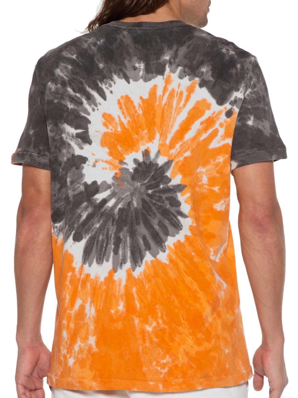 Camiseta Masculina Pocket Surfing Laranja Osklen