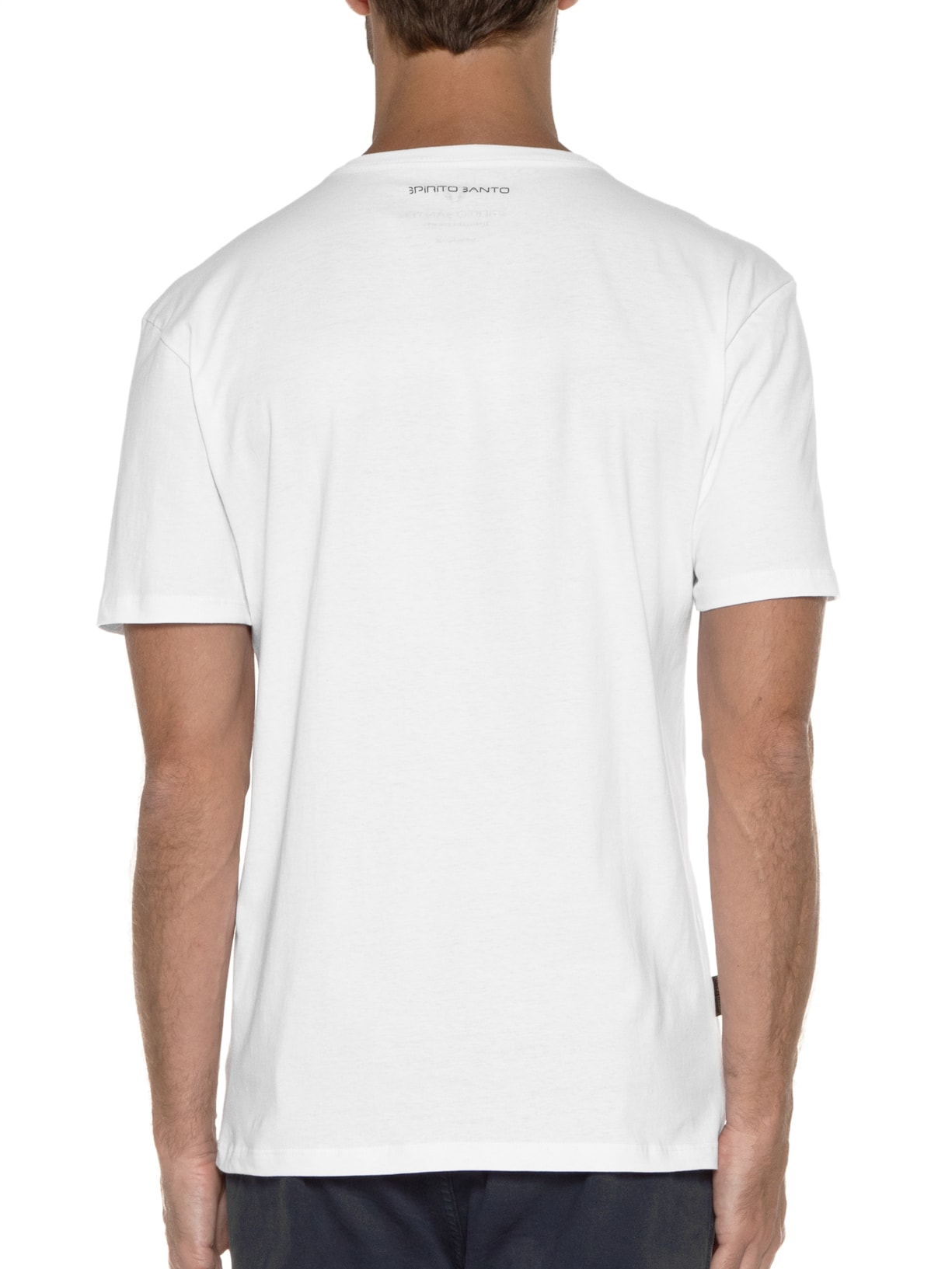 Camiseta Masculina Polaroid Friendship Branco Spirito Santo