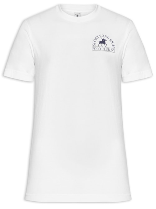 Camiseta Masculina Polo Club - Branco