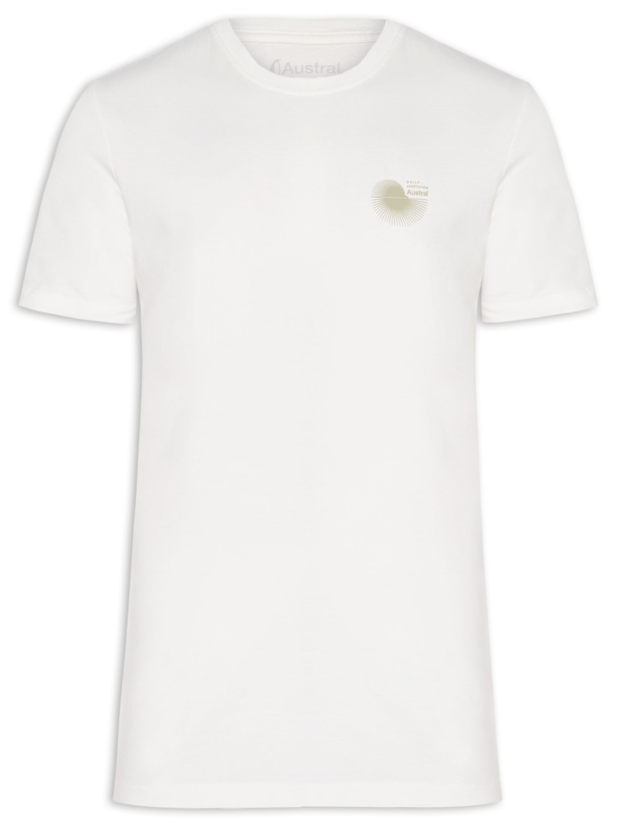 Camiseta Masculina Porco Espinho Branco Austral