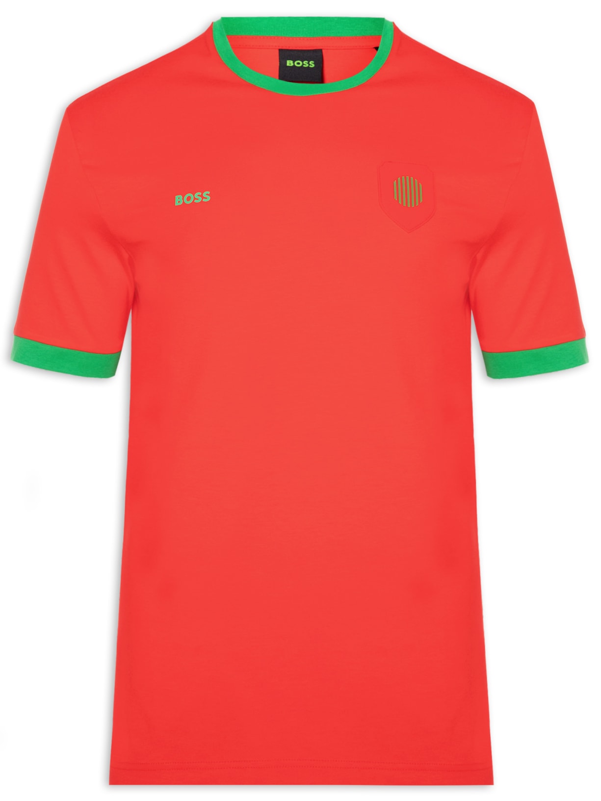 Camiseta Masculina Portugal Copa Lux Tee Vermelho Boss