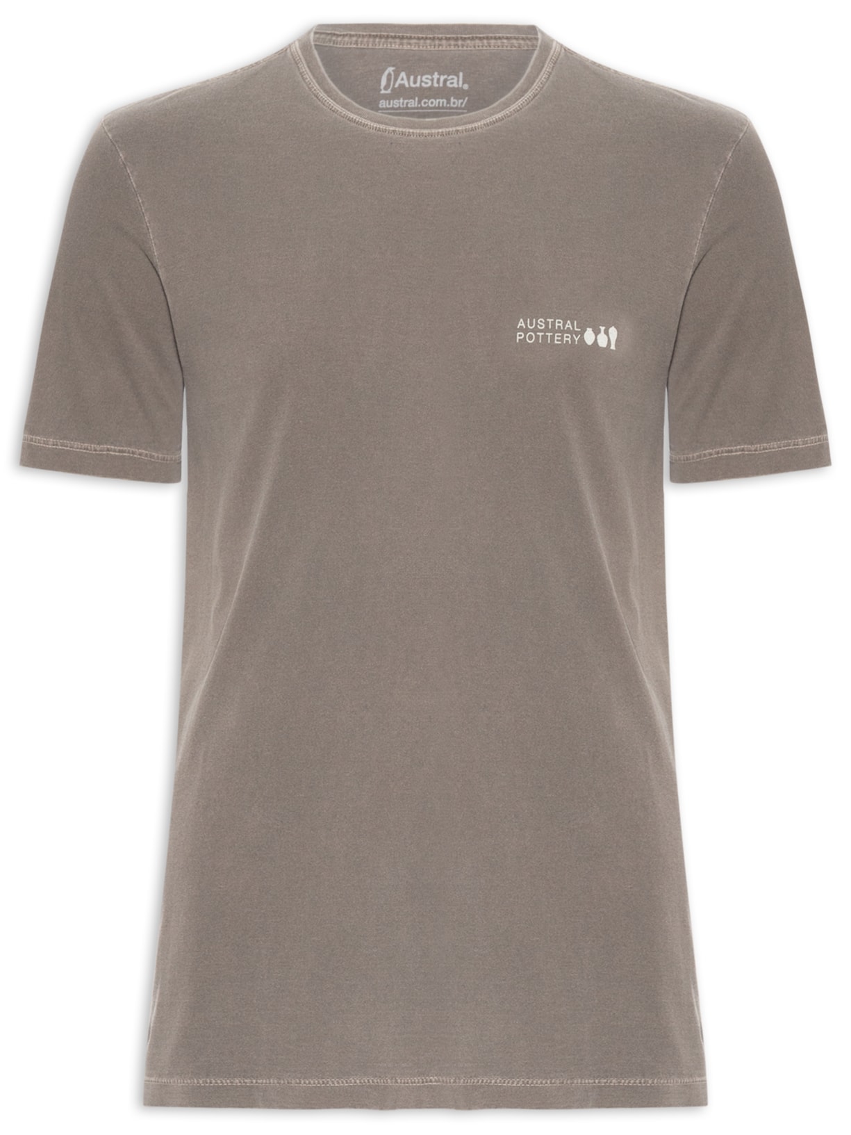 Camiseta Masculina Pottery - Marrom