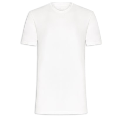Camiseta Masculina Premium Cotton - Branco