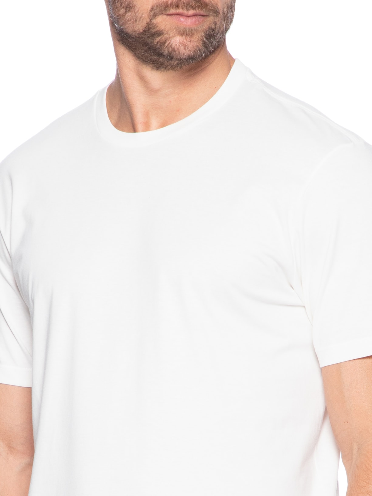 Camiseta Masculina Premium Cotton Branco Zapalla