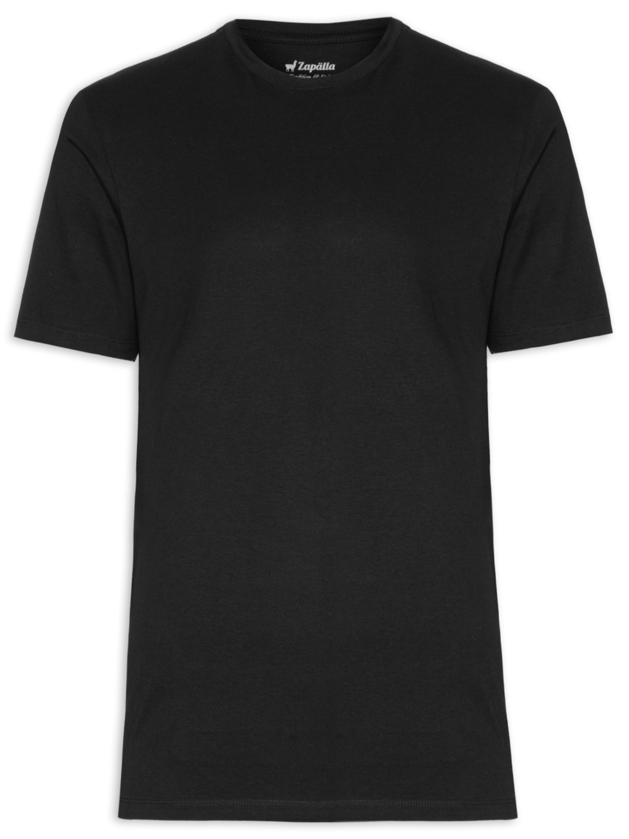 Camiseta Masculina Premium Preto Zapalla