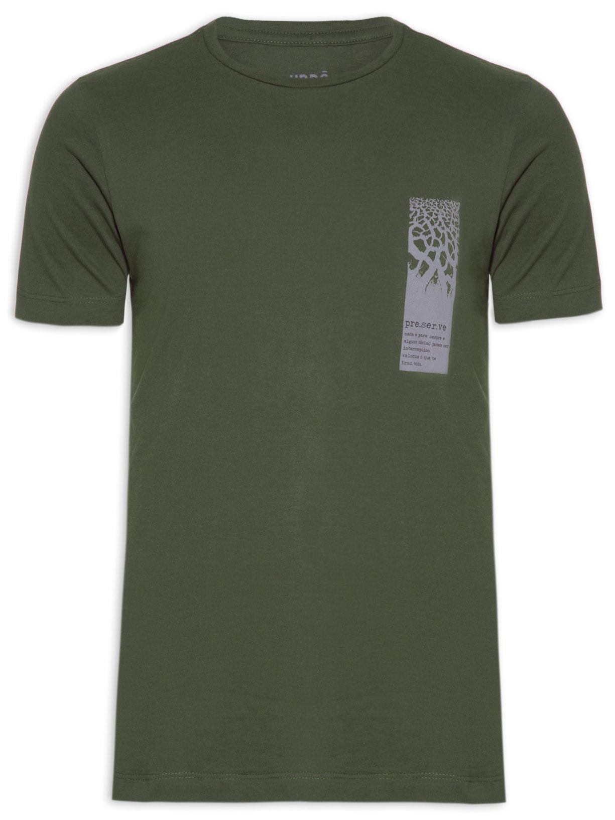 Camiseta Masculina Preserve - Verde
