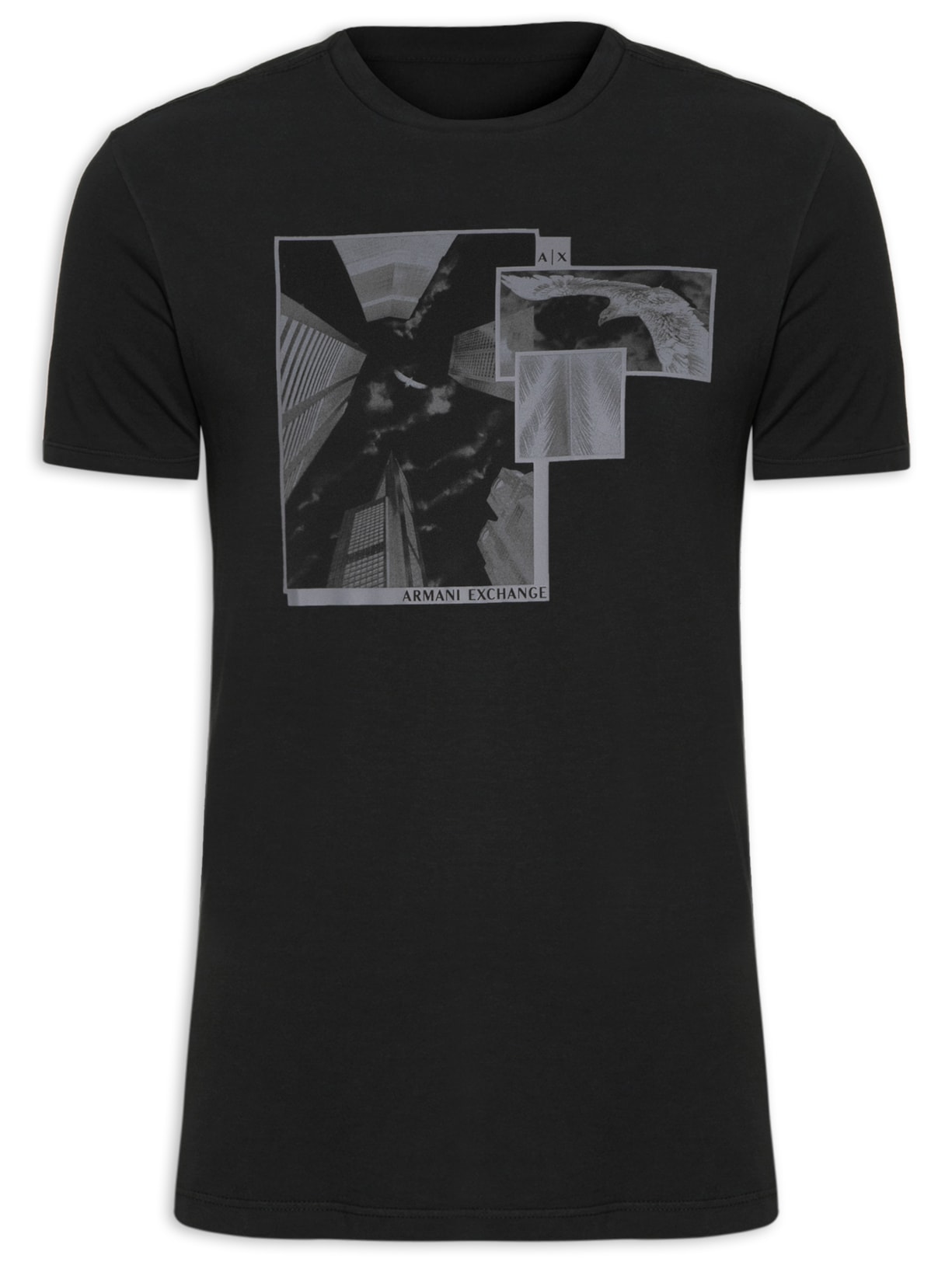 Camiseta Masculina Preto Armani Exchange