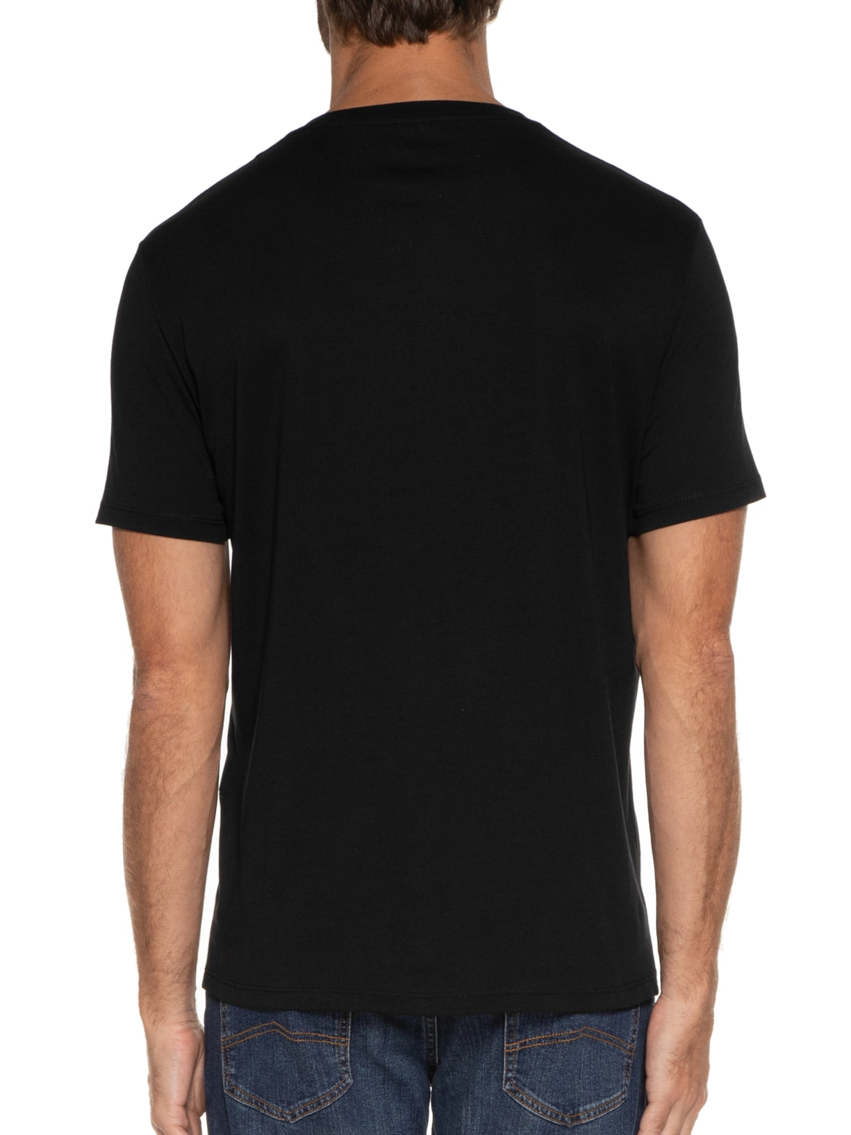 Camiseta Masculina Preto Armani Exchange